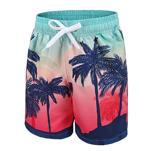 Badehose Kinder Jungen Badeshorts Schnell Trocknende Boardshorts Hawaii Strand Shorts 116 122/6-7 Jahre von Aisyee