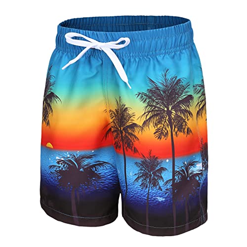 Badeshorts Jungen Badehose Schnell Trocknende Boardshorts Hawaii Sommer Kinder Strand Shorts 146 152/11-12 Jahre von Aisyee