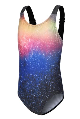 Mädchen Badeanzug Kinder Bademode Mädchen Elastische Breitenträgern Schwimmanzug Mädchen 134 140/9-10 Jahre von Aisyee