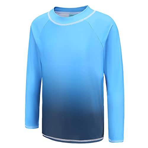 Schwimmshirt Jungen Einteiler Langarm Badeshirt Kinder Badeanzug Jungen 110 116/5-6 Jahre von Aisyee