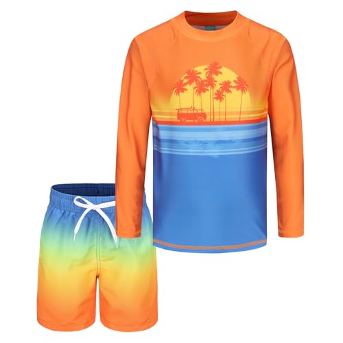 UV Badeset Jungen Badeshirt Jungen Zweiteilig Langarm Schwimmshirt Kinder Boardshorts Jungen Badeanzug 134 140/9-10 Jahre UV Badeset Jungen Badeshirt Jungen Zweiteilig Langarm Schwimmshirt Kinder Boardshorts Jungen Badeanzug 134 140/9-10 Jahre von Aisyee
