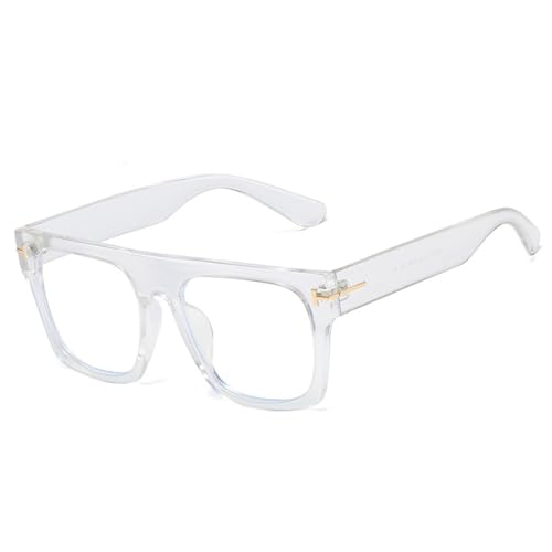 Aiulolam Damen Blaulichtfilter Brille Anti-Müdigkeit UV-Schutz Mode Großer Rahmen PC-Material Gaming-Computerbrille D,1 Aiulolam Damen Blaulichtfilter Brille Anti-Müdigkeit UV-Schutz Mode Großer Rahmen PC-Material Gaming-Computerbrille D,1 von Aiulolam