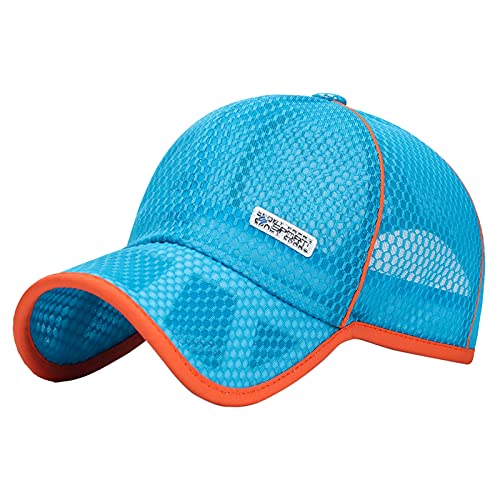 Aivtalk Baseball Cap Mesh Kindermützen Sommer Mädchen Jungen Schirmmütze Outdoor Schnell Trocknend UV Schutz Hut von Aivtalk