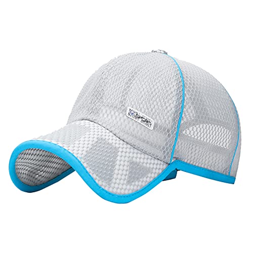 Aivtalk Kinder Kappe Mesh Basecap Sport Sonnenhut Baseball Cap Sommer Hut Outdoor UV Schutz Kindermütze für Mädchen Jungen von Aivtalk