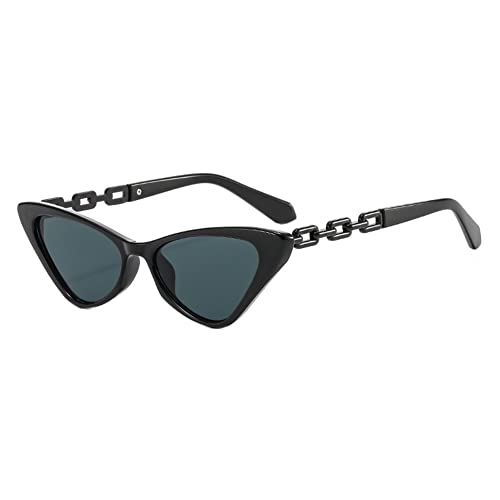 Aiweijia Sonnenbrille Damen Cat Eye Sonnenbrille Oval UV400 Schutz Retro Sonnenbrillefür Damen Herren von Aiweijia