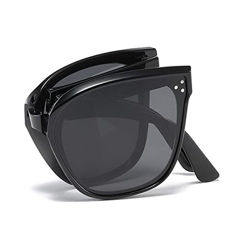 Aiweijia Faltbare Sonnenbrille UV400 Schutz Polarisiert tragbar Faltbar Sonnenbrille Für Frauen Männer von Aiweijia
