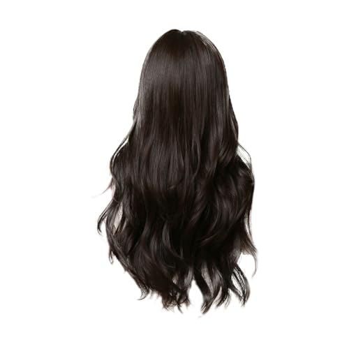 Aiwjeakh Lange Braune PerüCken mit, Gewellte Synthetische PerüCken für Frauen, Lockiges Haar Aus Chemiefaser mit Aiwjeakh Lange Braune PerüCken mit, Gewellte Synthetische PerüCken für Frauen, Lockiges Haar Aus Chemiefaser mit von Aiwjeakh