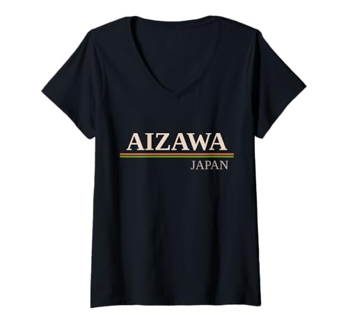 Damen Aizawa, Japan T-Shirt mit V-Ausschnitt Damen Aizawa, Japan T-Shirt mit V-Ausschnitt von Aizawa Japan