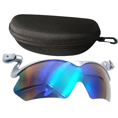 Aizuoni Clip-On-Sonnenbrillen für Damen,Clip-On-Sonnenbrillen | Mehrzweck-clip für Sonnenbrillen, Visier-Sonnenbrillen | Outdoor Polarized Eyewear Polarisierte Sonnenbrille für Herren für sportliches von Aizuoni