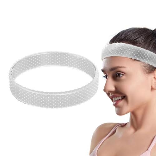 Aizuoni Silikon-Perückengriffband - Anti-Schweiß Rutschfeste verstellbare Perückenkappen für Damen - Perückenbänder, um Perücken an Ort und Stelle zu halten, bequeme und transparente Perückenkappen Aizuoni Silikon-Perückengriffband - Anti-Schweiß Rutschfeste verstellbare Perückenkappen für Damen - Perückenbänder, um Perücken an Ort und Stelle zu halten, bequeme und transparente Perückenkappen von Aizuoni