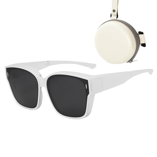 Aizuoni Überbrille für Herren - Klappbare Fahrrad Sonnenbrille | Tragbar Für Sport Autofahren Outdoor Frauen Männer Aizuoni Überbrille für Herren - Klappbare Fahrrad Sonnenbrille | Tragbar Für Sport Autofahren Outdoor Frauen Männer von Aizuoni