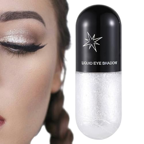 Flüssiger Lidschatten-Schimmer | Glitzer-Lidschatten-Gel - Loser Glitzerkleber, schnell trocknend, hochpigmentiert, langlebig für Augen-Make-up, einfach aufzutragen Aizuoni von Aizuoni