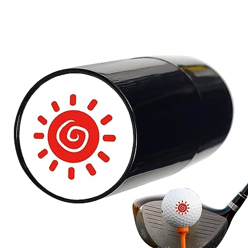 Golfball-Identitätsmarker - Stempelwerkzeug für Golfbälle | Tragbarer Golf-Kleeblatt-Ballstempel, Golfzubehör, Geburtstagsgeschenk für Erwachsene, Kinder, Anfänger, Golfliebhaber Aizuoni von Aizuoni