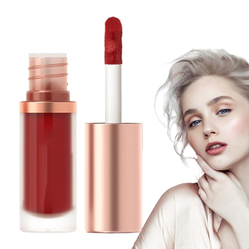 Lippenstift Langanhaltend,Feuchtigkeitsspendende, wasserfeste, samte Lippentönung - Langanhaltender Lip Stain Antihaft-Lipgloss für Mädchen, Frauen, Damen Aizuoni von Aizuoni