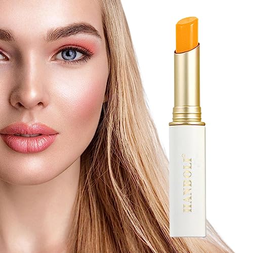 Magischer Temperatur-Farbwechsel-Lippenstift | Temperaturverändernder Lippenbalsam,Feuchtigkeitsspendender, wasserfester Magic Lipstick getönter Lippenbalsam für Frauen und Mädchen Aizuoni von Aizuoni