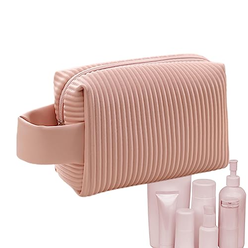 Make-up-Organizer-Tasche - Make-up-Kosmetik-Organizer-Beutel | Tragbarer, wasserdichter Make-up-Koffer-Organizer mit großem Fassungsvermögen für Hautpflege, Toilettenartikel, Frauen, Mädchen Aizuoni von Aizuoni