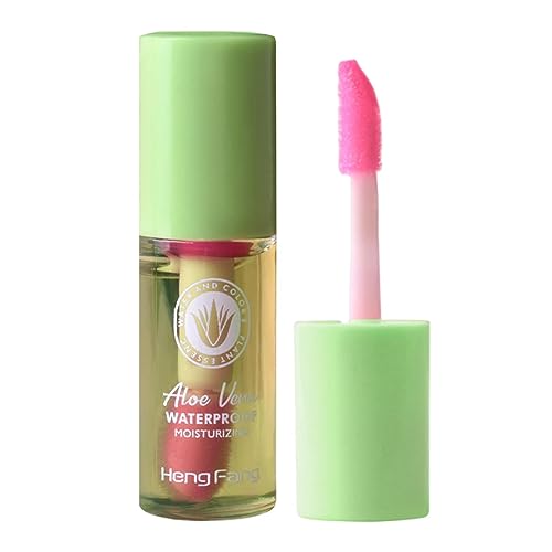 Ph Lippenstift Farbwechsel PH Lippenbalsam Feuchtigkeitsspendender Temperaturwechsel-Schimmer, pflegender Lipgloss, Geburtstagsgeschenk, Lippenpflege für Frauen und Mädchen von Aizuoni