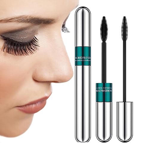 Wimperntusche,Wimperntusche mit Doppeleffekt für empfindliche Augen - Dicke, dichte Curling-Mascara-Wimpernverlängerung für empfindliche Augen, hält den ganzen Tag, wasserfestes Aizuoni von Aizuoni