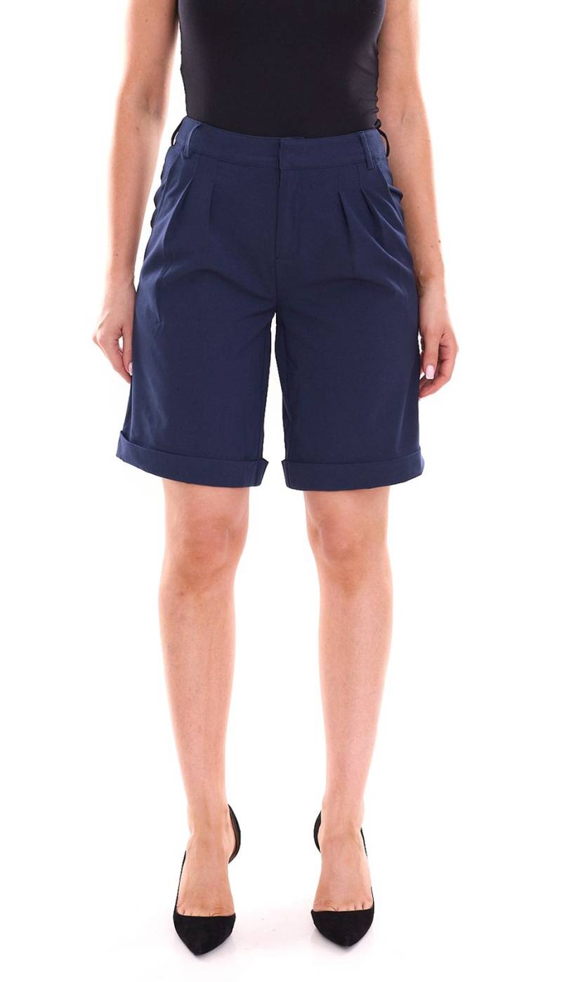 AjC Damen Anzug-Shorts kurze Hose Mode-Bermuda 58806465 Dunkelblau von AjC