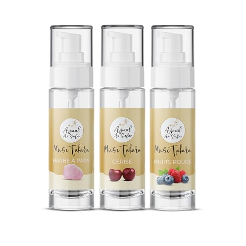 Moschus Tahara Aromatisiert Pack Zuckerwatte Kirsche rote Früchte Ajmal As Safar® Moschus Intimweiß, 5 ml von Ajmal As Safar