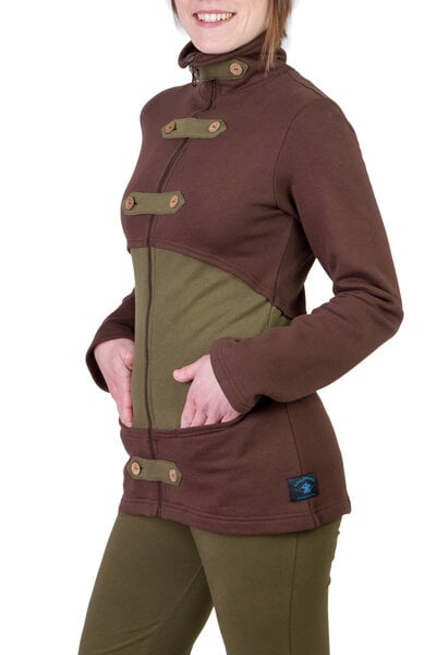 Ajna Jacke Geronimo braun olive grün von Ajna