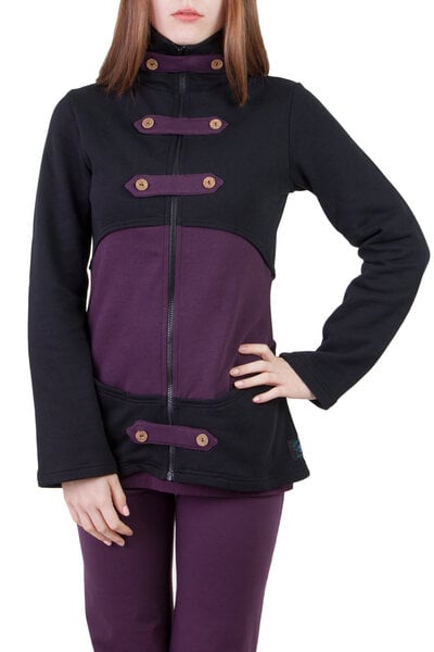 Ajna Jacke Geronimo schwarz violett von Ajna