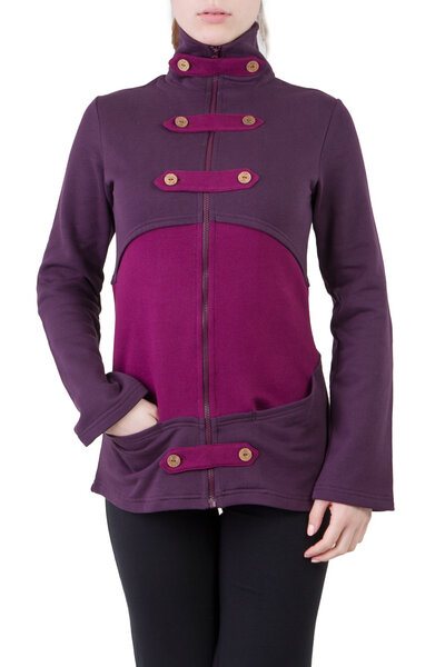 Ajna Jacke Geronimo violett wine berry von Ajna