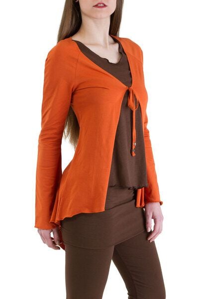 Ajna Langarmshirt / Jacke Loona terra von Ajna