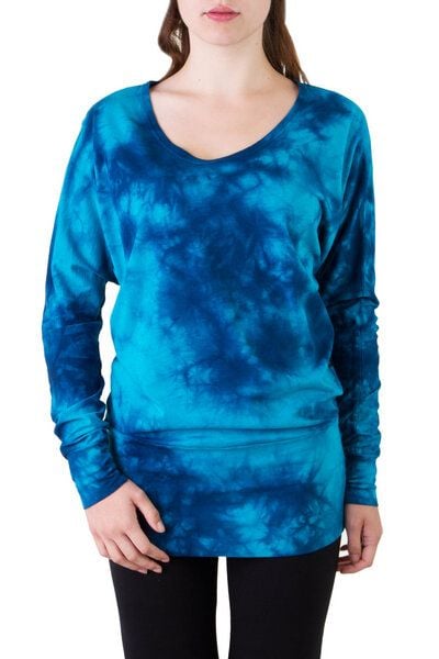 Ajna Langarmshirt Elly batik ocean von Ajna