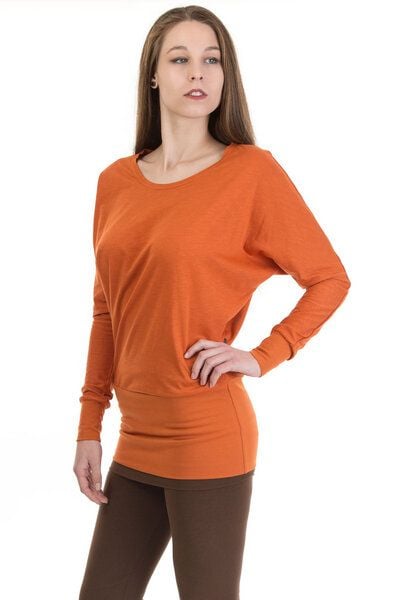 Ajna Langarmshirt Elly terra von Ajna