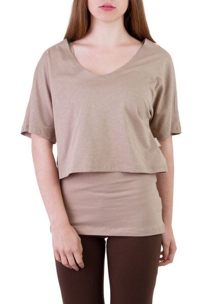 Ajna Shirt & Top Fuchsia Set taupe von Ajna