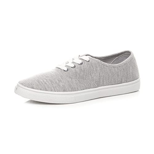 Ajvani Herren Jugendliche Komfort Schnüren Turnschuhe Sportschuhe Lässig Jersey Tennisschuhe Größe 11 45 von Ajvani