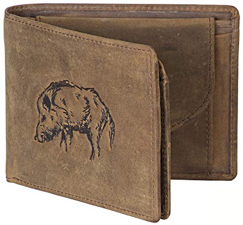 Akah Geldbörse für Erwachsene aus Leder in Braun von Akah