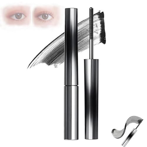 Nour Iron Wand Mascara,kapeine Iron Wand Mascara,iron Wand Mascara,iron Mascara,3d Curling Eyelash Iron Mascara,metal Mascara Wand,Wasserfeste Borstenlose Metall Mascara von Akayoo