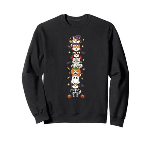 Lustige Akita-Hexe, Vampir-Geist, Halloween, Kinder, Herren und Damen Sweatshirt Lustige Akita-Hexe, Vampir-Geist, Halloween, Kinder, Herren und Damen Sweatshirt von Akita Dog Lovers Halloween Skeleton Mummy Outfits