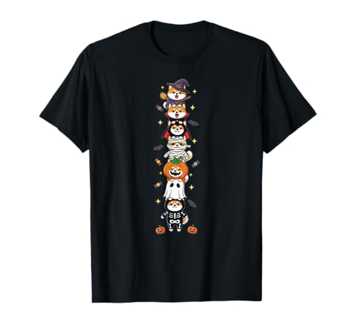 Lustige Akita-Hexe, Vampir-Geist, Halloween, Kinder, Herren und Damen T-Shirt Lustige Akita-Hexe, Vampir-Geist, Halloween, Kinder, Herren und Damen T-Shirt von Akita Dog Lovers Halloween Skeleton Mummy Outfits