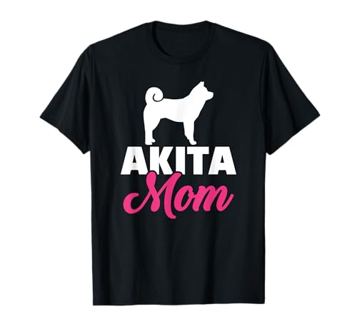 Akita Mama T-Shirt von Akita Geschenke