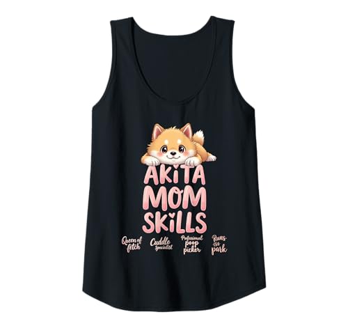 Damen Lustiges Akita Mom Dog Akita Inu Humor Zitat Tank Top Damen Lustiges Akita Mom Dog Akita Inu Humor Zitat Tank Top von Akita Inu Fun Designs