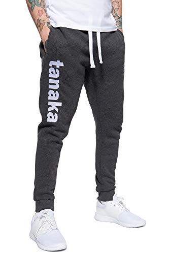 Akito Tanaka Herren Jogginghose | Jogger | Sweatpants | Slim Fit | Sport | Fight Vertical von Akito Tanaka