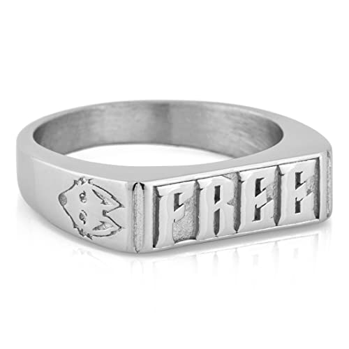 Akitsune Free Statement Ring | Stapelbarer Ring Herren Frauen Edelstahl Designer Silber - US 11 Akitsune Free Statement Ring | Stapelbarer Ring Herren Frauen Edelstahl Designer Silber - US 11 von Akitsune