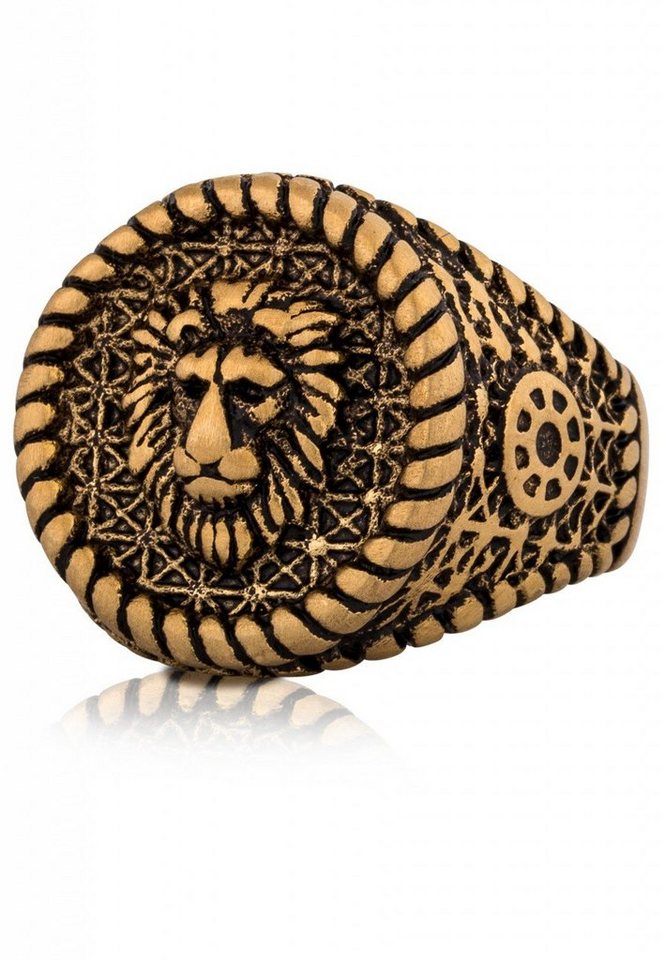 Akitsune Siegelring Imperator Ring Gold EU 52 - UK L - US 6 von Akitsune