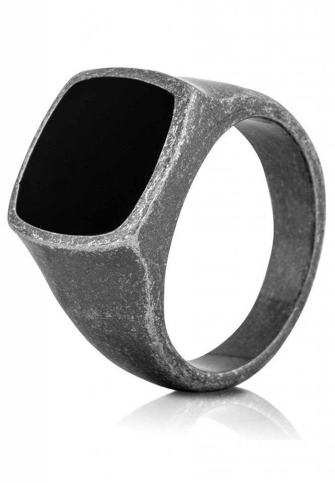 Akitsune Siegelring Opul Ring Antik Silber EU 52 - UK L - US 6 von Akitsune