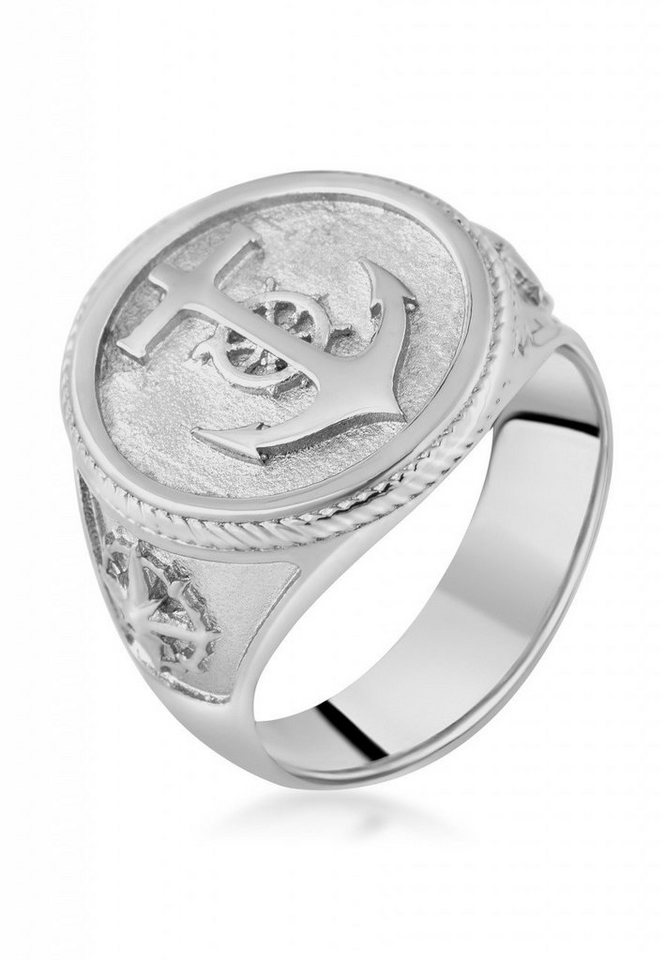 Akitsune Siegelring Portus Ring Silber EU 57 - UK P - US 8 von Akitsune