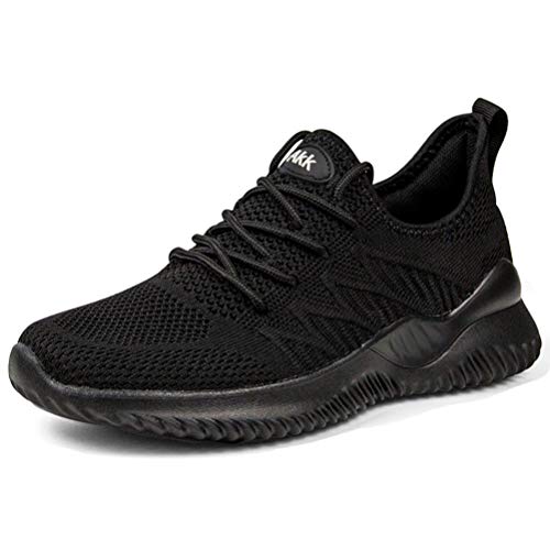 Akk Damen-Tennisschuhe – Slip-On-Memory-Schaum, leicht, lässig, Sneaker für Fitnessstudio, Arbeit, Reisen, Workout, 1803allblack, 37 EU Weit Akk Damen-Tennisschuhe – Slip-On-Memory-Schaum, leicht, lässig, Sneaker für Fitnessstudio, Arbeit, Reisen, Workout, 1803allblack, 37 EU Weit von Akk