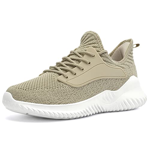Akk Damen-Wanderschuhe – Tennis-Laufschuhe, Memory-Schaum, leicht, Arbeits-Sneaker für drinnen und draußen, Fitnessstudio, C09 Beige, 41.5 EU Akk Damen-Wanderschuhe – Tennis-Laufschuhe, Memory-Schaum, leicht, Arbeits-Sneaker für drinnen und draußen, Fitnessstudio, C09 Beige, 41.5 EU von Akk