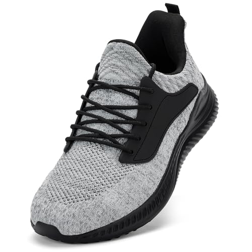 Akk Damen-Wanderschuhe – Tennis-Laufschuhe, Memory-Schaum, leicht, Arbeits-Sneaker für drinnen und draußen, Fitnessstudio, GRAU, 36 EU Akk Damen-Wanderschuhe – Tennis-Laufschuhe, Memory-Schaum, leicht, Arbeits-Sneaker für drinnen und draußen, Fitnessstudio, GRAU, 36 EU von Akk