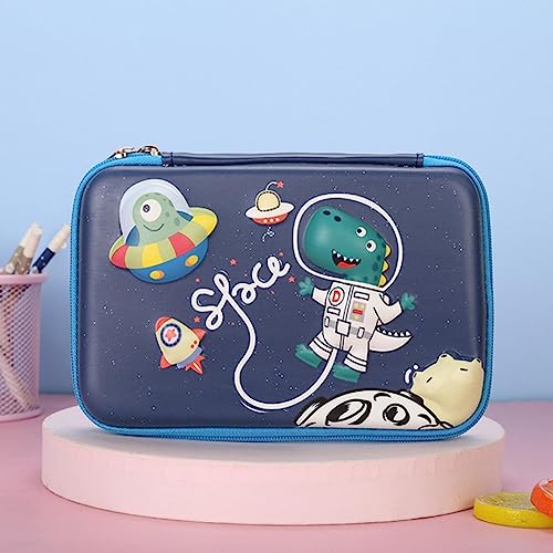 AkmAsk Einhorn Federmäppchen Kawaii Schreibwaren Stiftetui Schul-Kit 3D Schulbedarf Niedliche Bleistiftbox-Einhorn Kalem Kutus von AkmAsk