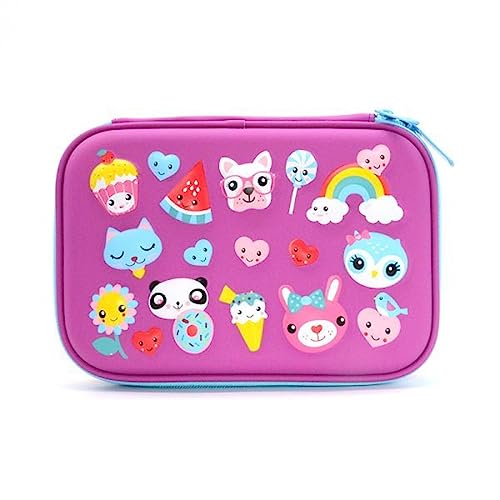 AkmAsk Einhorn Federmäppchen Schulbedarf Kawaii Lapices Niedlich Piornik Astuccio Pennenzak Bleistiftbox-a von AkmAsk