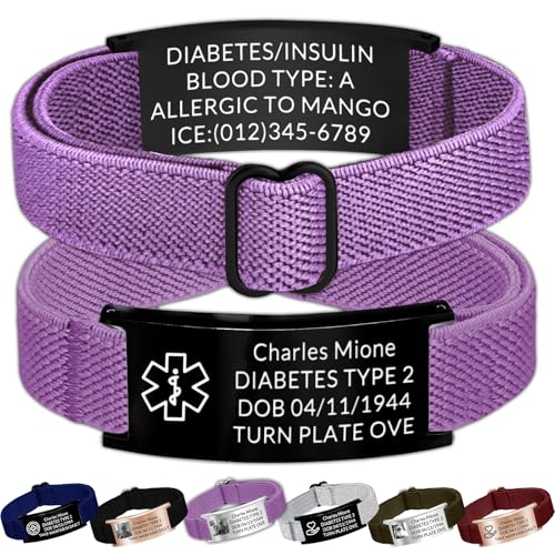 Personalisierte Notfallarmband SOS Armband mit Gravur Name Telefonnummer Alarm Info Personalisiertes Medizinisches Alarm ID Armbänder für Erwachsene Diabetes Epilepsie Allergie Herren Damen Personalisierte Notfallarmband SOS Armband mit Gravur Name Telefonnummer Alarm Info Personalisiertes Medizinisches Alarm ID Armbänder für Erwachsene Diabetes Epilepsie Allergie Herren Damen von Akmxem
