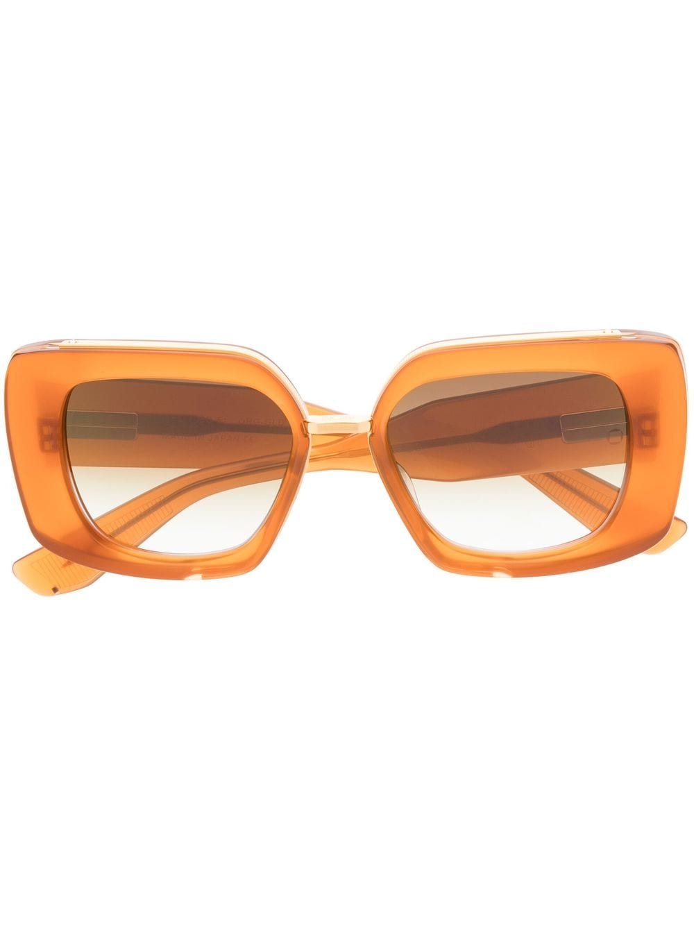 Akoni Eckige Virgo Sonnenbrille - Orange von Akoni